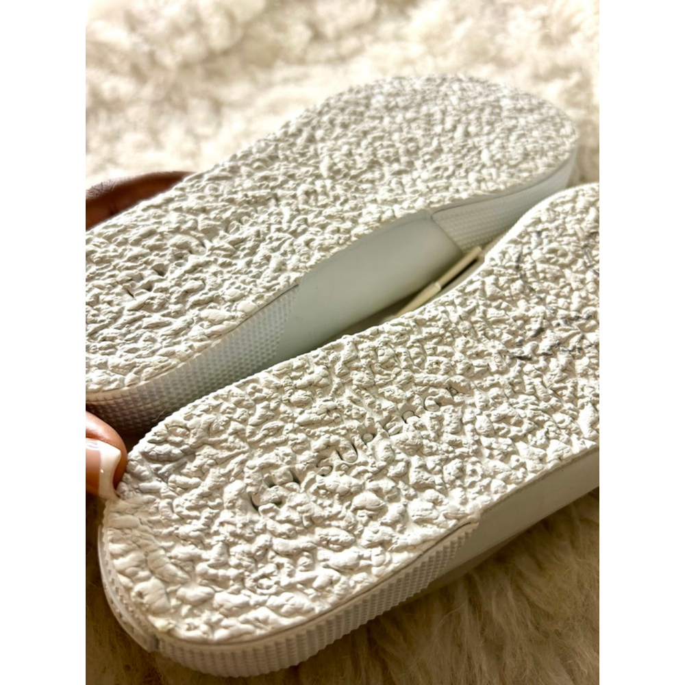 Supers Matte Clear Sneakers Women Size 6.5 - Picture 9 of 9